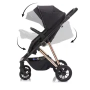 Carucior Fill Elix transformabil 2 in 1 black Fillikid