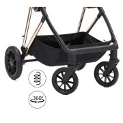 Carucior Fill Elix transformabil 2 in 1 black Fillikid