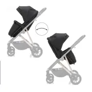 Carucior Fill Elix transformabil 2 in 1 black Fillikid