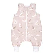 Sac De Dormit De Vara Cu Picioare Amy Gae Tele Calatoare, Bumbac, 1 Tog, Marimea M (92-98cm), 68x52cm ,   Cu E Osete Integrate Pjb85378