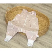 Sac De Dormit De Vara Cu Picioare Amy Gae Tele Calatoare, Bumbac, 1 Tog, Marimea M (92-98cm), 68x52cm ,   Cu E Osete Integrate Pjb85378