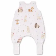 Sac De Dormit De Vara Cu Picioare Amy Imbratie Ari Din Padure, Viscoza Din Bambus, 1 Tog, Marimea S (80-86cm), 62x50cm ,   Cu E Osete Integrate Pjb85720