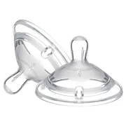 Tetina Chicco s. Natural Feeling, flux rapid, 2buc, 6 luni+ CHC81047-7