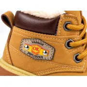 Ghetute imblanite, superbaby model ok fashion, maro, baieti, piele ecologica