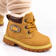 Ghetute imblanite, superbaby model ok fashion, maro, baieti, piele ecologica