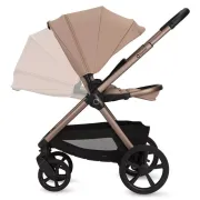 Carucior 2 in 1, Lionelo, Carmine, Parte sport si Landou anti-reflux, Salteluta ventilata, Reglare spatar, Suport de picioare, Maner reglabil, Sustine 22 kg, Cu accesorii, 0 luni+, Bej BYNLO-CARMINE_2IN1_BEIGE_SAND