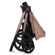 Carucior 2 in 1, Lionelo, Carmine, Parte sport si Landou anti-reflux, Salteluta ventilata, Reglare spatar, Suport de picioare, Maner reglabil, Sustine 22 kg, Cu accesorii, 0 luni+, Bej BYNLO-CARMINE_2IN1_BEIGE_SAND