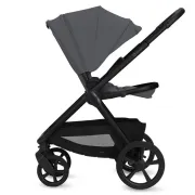 Carucior 2 in 1, Lionelo, Carmine, Parte sport si Landou anti-reflux, Salteluta ventilata, Reglare spatar, Suport de picioare, Maner reglabil, Sustine 22 kg, Cu accesorii, 0 luni+, Gri BYNLO-CARMINE_2IN1_GREY_STONE