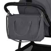 Carucior 2 in 1, Lionelo, Carmine, Parte sport si Landou anti-reflux, Salteluta ventilata, Reglare spatar, Suport de picioare, Maner reglabil, Sustine 22 kg, Cu accesorii, 0 luni+, Gri BYNLO-CARMINE_2IN1_GREY_STONE