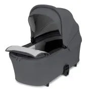 Carucior 2 in 1, Lionelo, Carmine, Parte sport si Landou anti-reflux, Salteluta ventilata, Reglare spatar, Suport de picioare, Maner reglabil, Sustine 22 kg, Cu accesorii, 0 luni+, Gri BYNLO-CARMINE_2IN1_GREY_STONE