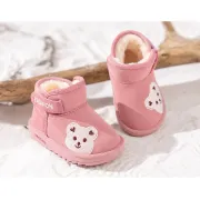 Cizme roz teddy, superbaby, fete, piele ecologica ad26