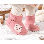 Cizme roz teddy, superbaby, fete, piele ecologica ad26