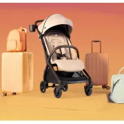Joie - carucior ultracompact porto cashew, compatibil bagaj de cabina, pliere automata, de la nastere pana la 22 kg bbbs2501bacsw000