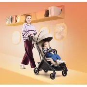 Joie - carucior ultracompact porto cashew, compatibil bagaj de cabina, pliere automata, de la nastere pana la 22 kg bbbs2501bacsw000