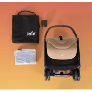 Joie - carucior ultracompact porto cashew, compatibil bagaj de cabina, pliere automata, de la nastere pana la 22 kg bbbs2501bacsw000