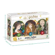 Puzzle 3 in 1 - harry potter x yume fantasy