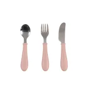Set 3 tacamuri din inox Beaba pentru copii 12 luni+ Cotton Candy