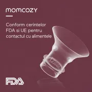 Set 4 inserturi flansa 17mm Momcozy pentru S9 Pro S12 Pro