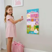 Set creativ mare cu abtibilduri - regatul meu magic