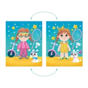 Set cu abtibilduri reutilizabile - parada modei
