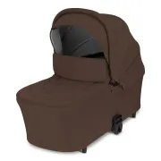 Carucior 2 in 1, Lionelo, Carmine, Parte sport si Landou anti-reflux, Salteluta ventilata, Reglare spatar, Suport de picioare, Maner reglabil, Sustine 22 kg, Cu accesorii, 0 luni+, Maro BYNLO-CARMINE_2IN1_BROWN_CHOCOLATE