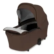 Carucior 2 in 1, Lionelo, Carmine, Parte sport si Landou anti-reflux, Salteluta ventilata, Reglare spatar, Suport de picioare, Maner reglabil, Sustine 22 kg, Cu accesorii, 0 luni+, Maro BYNLO-CARMINE_2IN1_BROWN_CHOCOLATE