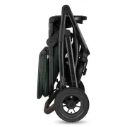 Carucior 3 in 1, Lionelo, Amber, Cadru aluminiu, Cu landou intarit si salteluta moale, Cu scoica auto testata ADAC, Reversibil, Cu accesorii, Geanta parinti, Pana la 22 kg, Verde BYNLO-AMBER_3IN1_GREEN_FOREST