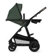 Carucior 3 in 1, Lionelo, Amber, Cadru aluminiu, Cu landou intarit si salteluta moale, Cu scoica auto testata ADAC, Reversibil, Cu accesorii, Geanta parinti, Pana la 22 kg, Verde BYNLO-AMBER_3IN1_GREEN_FOREST