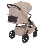 Carucior sport, Lionelo, Bett, Compact, Pliere rapida cu o mana, Copertina impermeabila UPF50+, Cu organizator ThermBag si accesorii, 6-48 luni, Sustine 22 kg, Bej Sand BYNLO-BETT_BEIGE_SAND