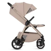 Carucior sport, Lionelo, Bett, Compact, Pliere rapida cu o mana, Copertina impermeabila UPF50+, Cu organizator ThermBag si accesorii, 6-48 luni, Sustine 22 kg, Bej Sand BYNLO-BETT_BEIGE_SAND
