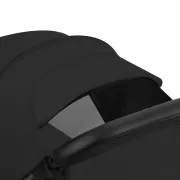 Carucior sport, Lionelo, Bett, Compact, Pliere rapida cu o mana, Copertina impermeabila UPF50+, Cu organizator ThermBag si accesorii, 6-48 luni, Sustine 22 kg, Black Onyx BYNLO-BETT_BLACK_ONYX
