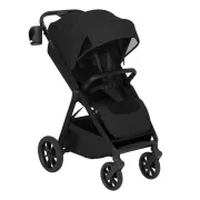 Carucior sport, Lionelo, Bett, Compact, Pliere rapida cu o mana, Copertina impermeabila UPF50+, Cu organizator ThermBag si accesorii, 6-48 luni, Sustine 22 kg, Black Onyx BYNLO-BETT_BLACK_ONYX