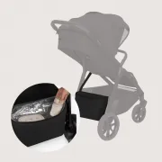 Carucior sport, Lionelo, Bett, Compact, Pliere rapida cu o mana, Copertina impermeabila UPF50+, Cu organizator ThermBag si accesorii, 6-48 luni, Sustine 22 kg, Black Onyx BYNLO-BETT_BLACK_ONYX