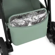 Carucior sport, Lionelo, Bett, Compact, Pliere rapida cu o mana, Copertina impermeabila UPF50+, Cu organizator ThermBag si accesorii, 6-48 luni, Sustine 22 kg, Green Sage BYNLO-BETT_GREEN_SAGE