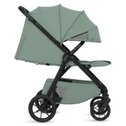 Carucior sport, Lionelo, Bett, Compact, Pliere rapida cu o mana, Copertina impermeabila UPF50+, Cu organizator ThermBag si accesorii, 6-48 luni, Sustine 22 kg, Green Sage BYNLO-BETT_GREEN_SAGE