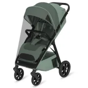 Carucior sport, Lionelo, Bett, Compact, Pliere rapida cu o mana, Copertina impermeabila UPF50+, Cu organizator ThermBag si accesorii, 6-48 luni, Sustine 22 kg, Green Sage BYNLO-BETT_GREEN_SAGE