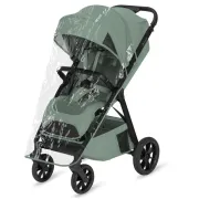 Carucior sport, Lionelo, Bett, Compact, Pliere rapida cu o mana, Copertina impermeabila UPF50+, Cu organizator ThermBag si accesorii, 6-48 luni, Sustine 22 kg, Green Sage BYNLO-BETT_GREEN_SAGE