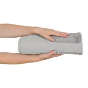 Patut co-sleeper, Lionelo , Evo Luna, 2 in 1, Cu laterala culisanta, Cu setare unghiulara, Cu roti, Reglabil in 6 pozitii pe inaltime, Gri BYNLO-LUNA_EVO_GREY_DOVE