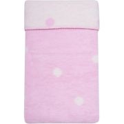 Paturica bebelusi Bumbac Buline 75x100 Womar Zaffiro AN-KBB-01 BBJAN-KBB-01_Roz