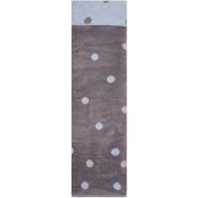 Paturica bebelusi Bumbac Buline 75x100 Womar Zaffiro AN-KBB-01 BBJAN-KBB-01_Albastru/Gri