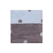 Paturica bebelusi Bumbac Buline 75x100 Womar Zaffiro AN-KBB-01 BBJAN-KBB-01_Albastru/Gri