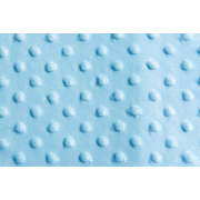 Paturica bebelusi Minky 75x100 Womar Zaffiro AN-MK-01 BBJAN-MK-01_Albastru Deschis/Gri/Alb