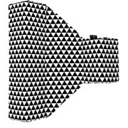Suport de dormit Bumbac Plus Womar Zaffiro AN-OT-ZF01 BBJAN-OT-ZF01_Negru/Alb
