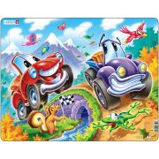 Puzzle Masini, 22 Piese Larsen LRUS11 BBJLRUS11_Initiala