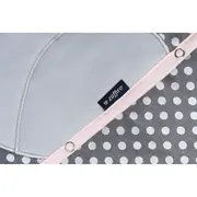Paturica multifunctionala cu broderie Elefant Womar Zaffiro AN-OWZF-04EL BBJAN-OWZF-04EL_Roz/Gri