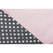 Paturica multifunctionala cu broderie Elefant Womar Zaffiro AN-OWZF-04EL BBJAN-OWZF-04EL_Roz/Gri