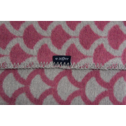 Paturica bebelusi Bumbac Semicerc 75x100 Womar Zaffiro AN-KBS-01 BBJAN-KBS-01_Roz Inchis/Gri