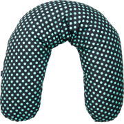 Perna pentru gravide si alaptat COMFORT EXCLUSIVE 170 cm cu poliester Womar Zaffiro AN-PKE-17 BBJAN-PKE-17_Gri Inchis/Turcoaz