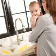 Cadita de plus si salteluta de joaca Lotus BloomingBath BB105L BBJBB105L_Alb/Galben/Maro