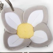 Cadita de plus si salteluta de joaca Lotus BloomingBath BB105L BBJBB105L_Gri/Alb/Galben